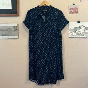 Wildfang THE EMPOWER SHIRT DRESS, wink navy, M